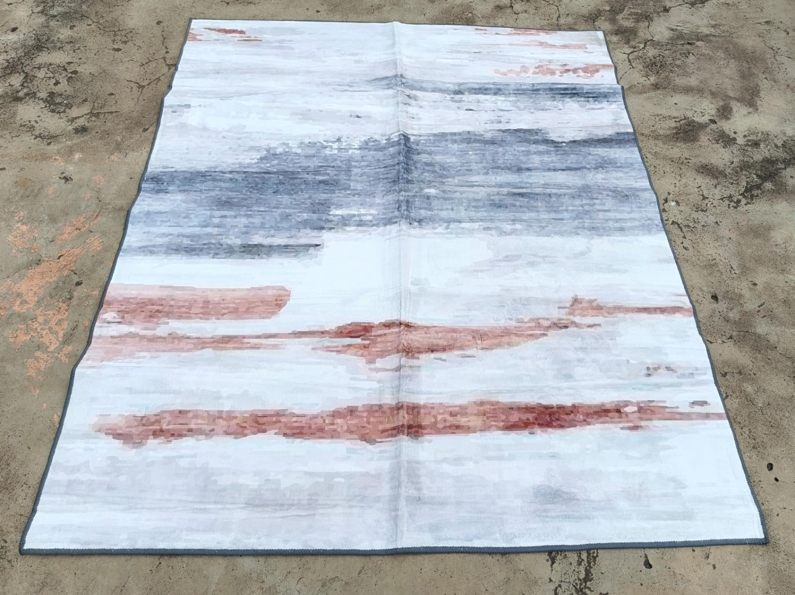 🔔 ALERT OFFER 🔔 1pc 3D Floral Carpet 7x10 Large Rectangular Plush Soft Cotton Rug Modern Living Room Bedroom Floor Decor Non-Slip Comfortable Home Mat