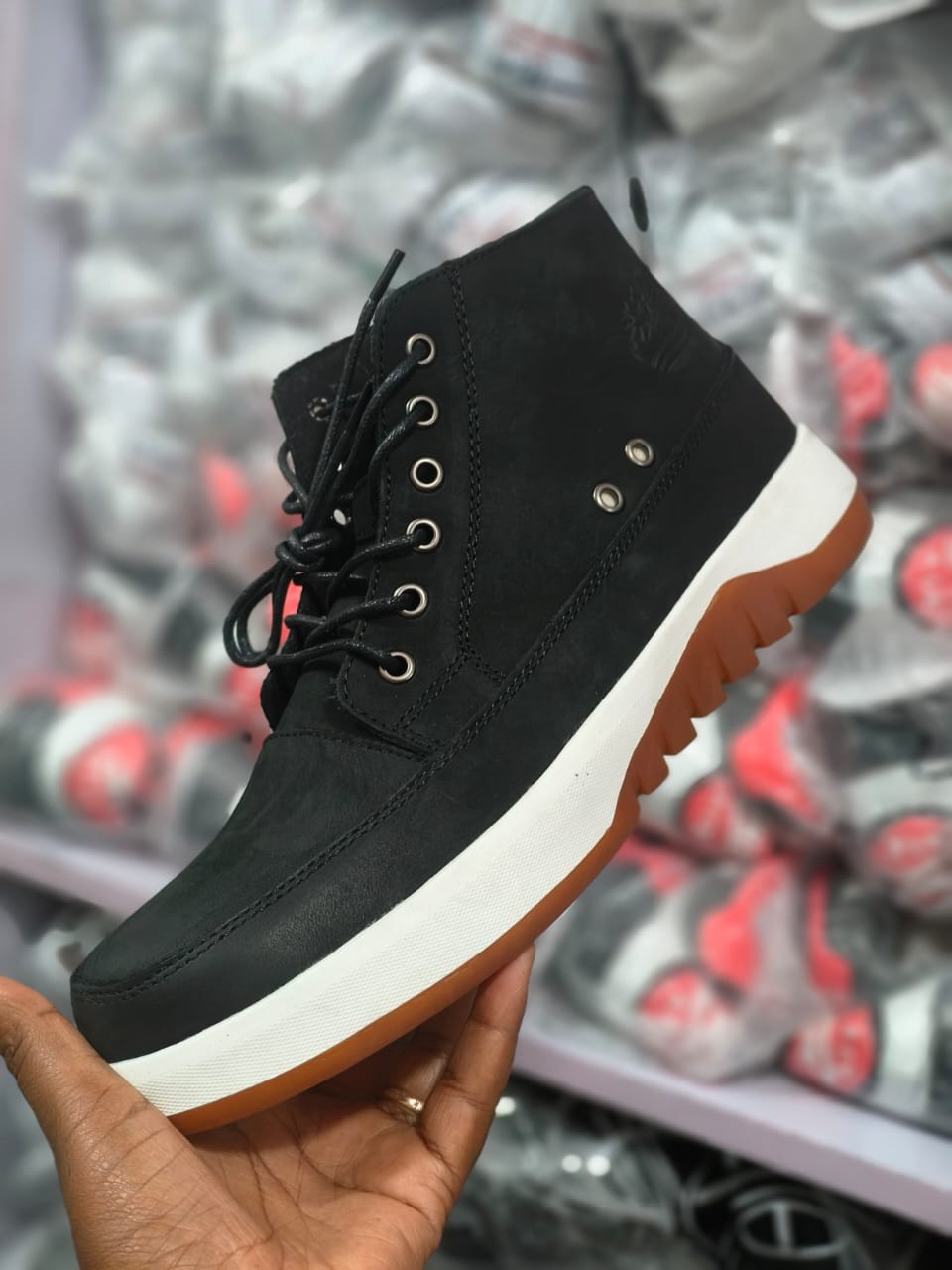 [ EXPERIENCE LUXURY FOR LESS!!!]🔥 🥑🌽ONLY AT KILIMALL !!! ]  1Pair Brand New High Quality Durable & Comfortable TIMBERLAND BOOTS  For Boys & Men at Affordable Price