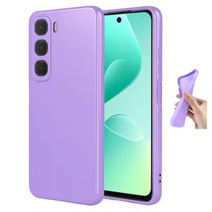 Infinix Hot 60i Soft Silicone Slim Fit Cover Anti-Scratch Shockproof  phone Case/Cover