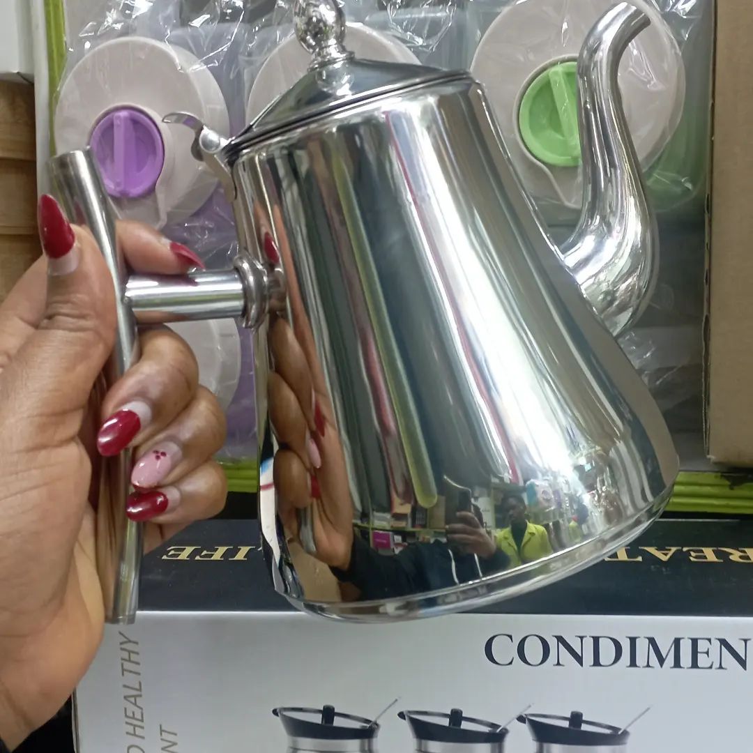 🥇 TOP OFFER 🥇1pc Classy Retro Stainless Steel 2L Stovetop Tea Kettle – Coffee & Tea Friendly Kitchen Accessory🔥