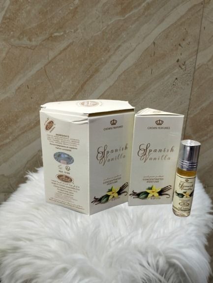 Al Rehab Spanish Vanilla Long Lasting Roll On Perfume Oil 6ml