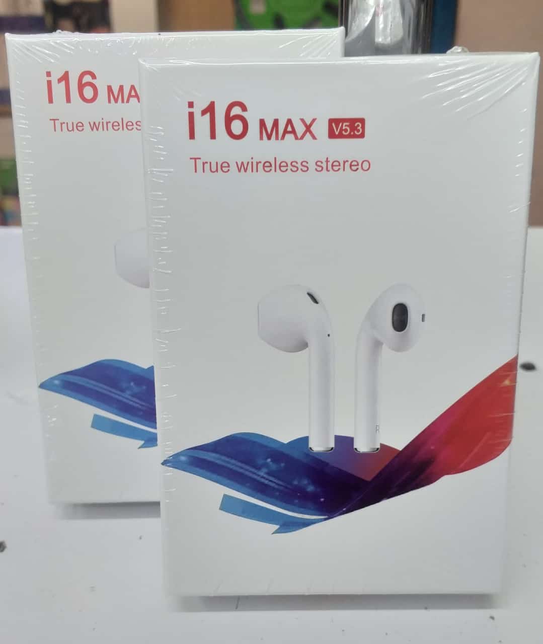 TWS In-Pods Earpods Earbuds Earphone Headset I-16 Max v5.3 - White