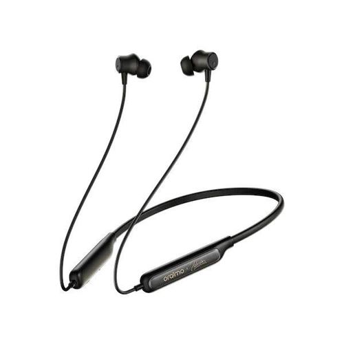 Oraimo Necklace 5 OEB-611, Tuned noise cancellation, long playtime, wireless headphone, 260 MAh, 10m - Black