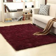 Super Soft 5 BY 8  / 7 By 8  Fluffy Carpets Indoor Plush Area Rugs for Living Room Bedroom Anti-Skid