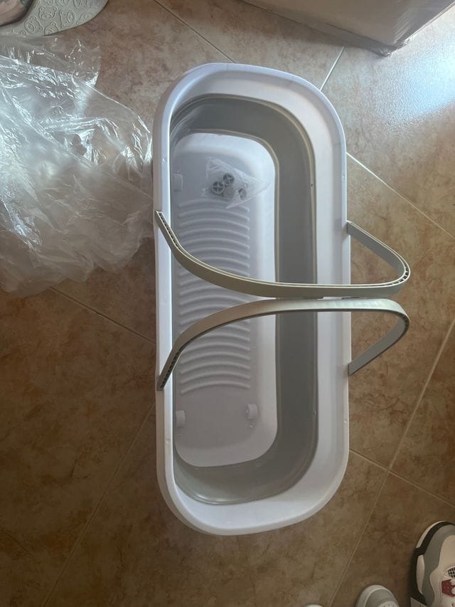 12L Collapsible Bucket Portable Folding Mop Bucket Silicone Bucket with Wheels and Handles Multi-Purpose Bucket Home Clean Accessory