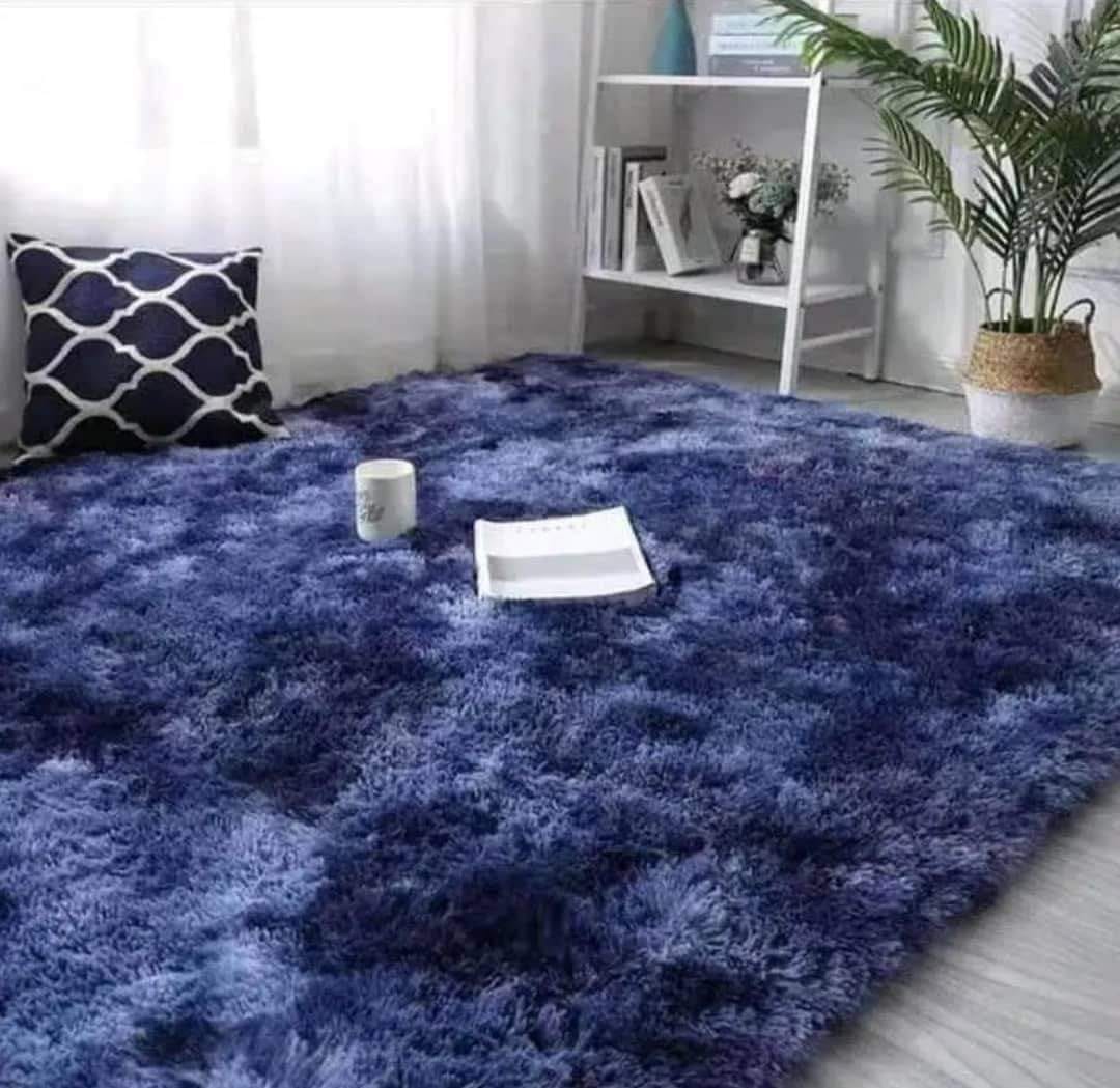 Super Soft 5 BY 8 Fluffy Carpets Indoor Plush Area Rugs for Living Room Bedroom Anti-Skid