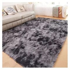 7 By 8 Luxurious Soft Fluffy Carpet - Area Warm Rugs - Anti-Skid