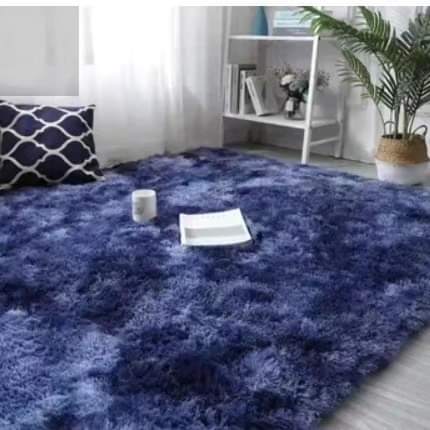 7 By 8 Luxurious Soft Fluffy Carpet - Area Warm Rugs - Anti-Skid
