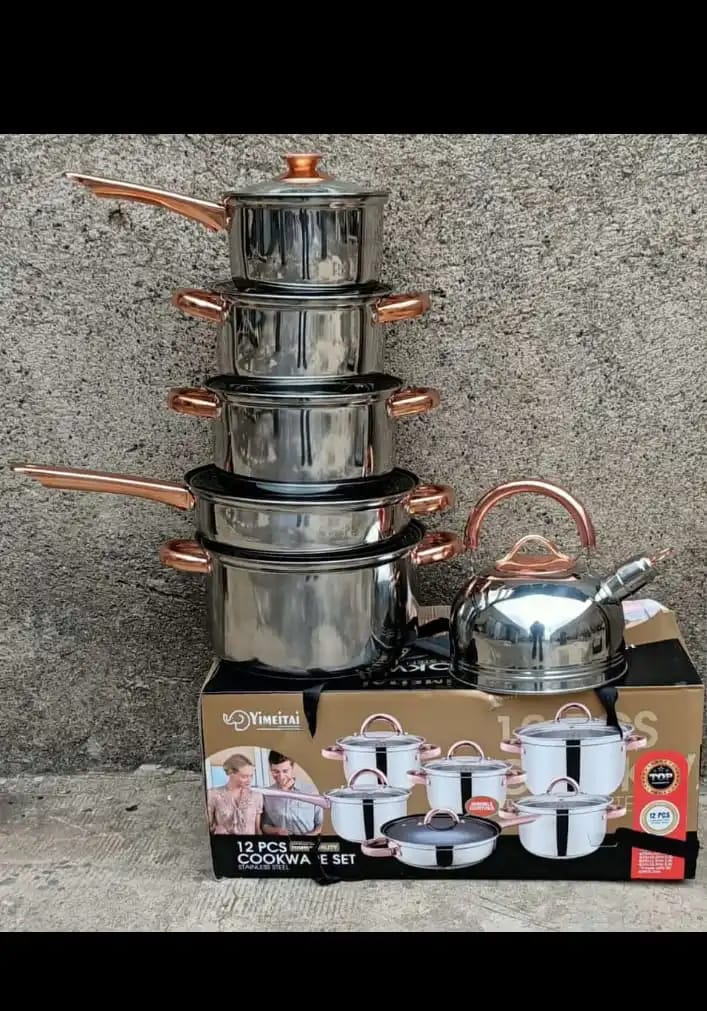 12pc Yimeittal Cookware