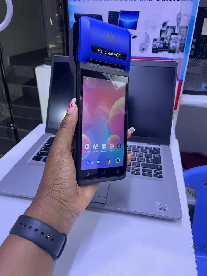 ANDROID POS TERMINAL WITH PRINTER SIM CARD AND BARCODE SCANNER PAYMENT PDQ