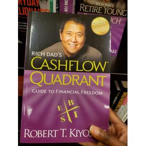 CASHFLOW QUADRANT The book divides the ways people earn income into four quadrants: Employee (E), Self-Employed (S), Business Owner (B), and Investor (I). The left side (E and S) is where most people
