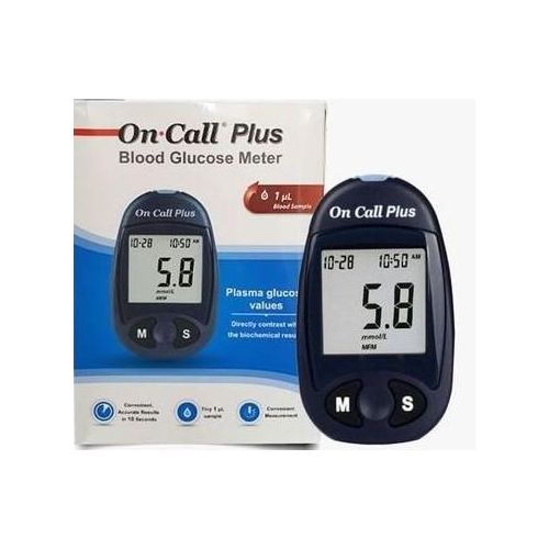 On Call Plus Glucose Meter (Glucometer) – Accurate & Easy to Use