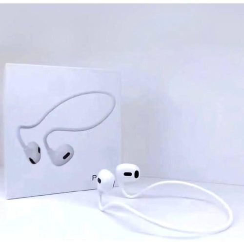 Pro Air Earphone with Noise Cancelling Headset Wireless Earphone Neck Hanging Earphones