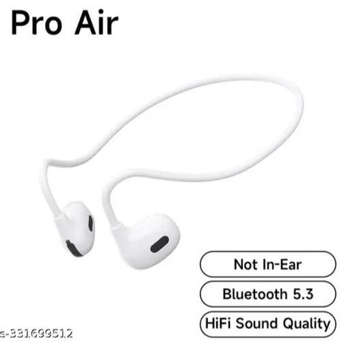 Pro Air Earphone with Noise Cancelling Headset Wireless Earphone Neck Hanging Earphones
