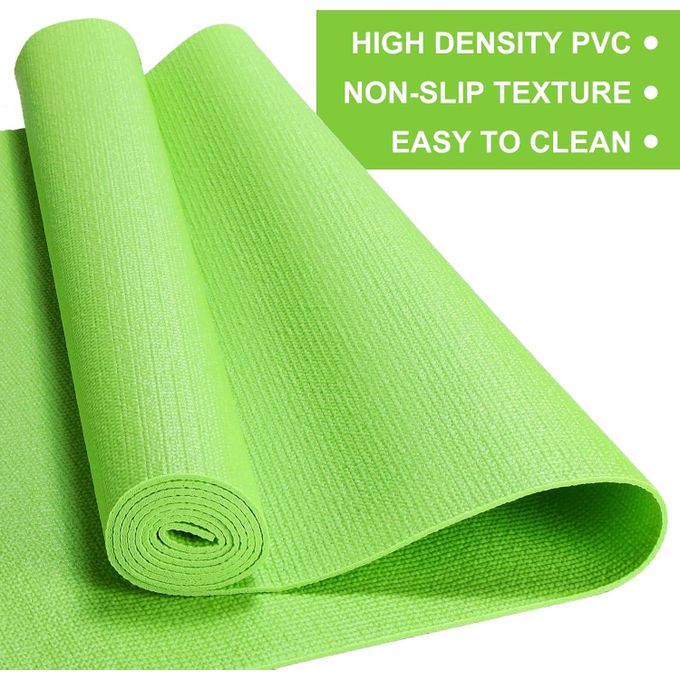Thick Yoga Mat Exercise Workout Mat Non Slip Fitness Pad For Women Gym Home Yoga Pilates 8mm