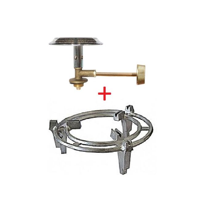 High Quality 6 KG Gas Cylinder Burner + Grill Portable
