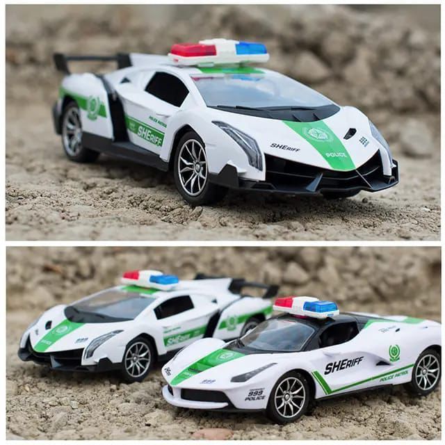 Lamborghini Sheriff Remote Controlled Police Toy Car