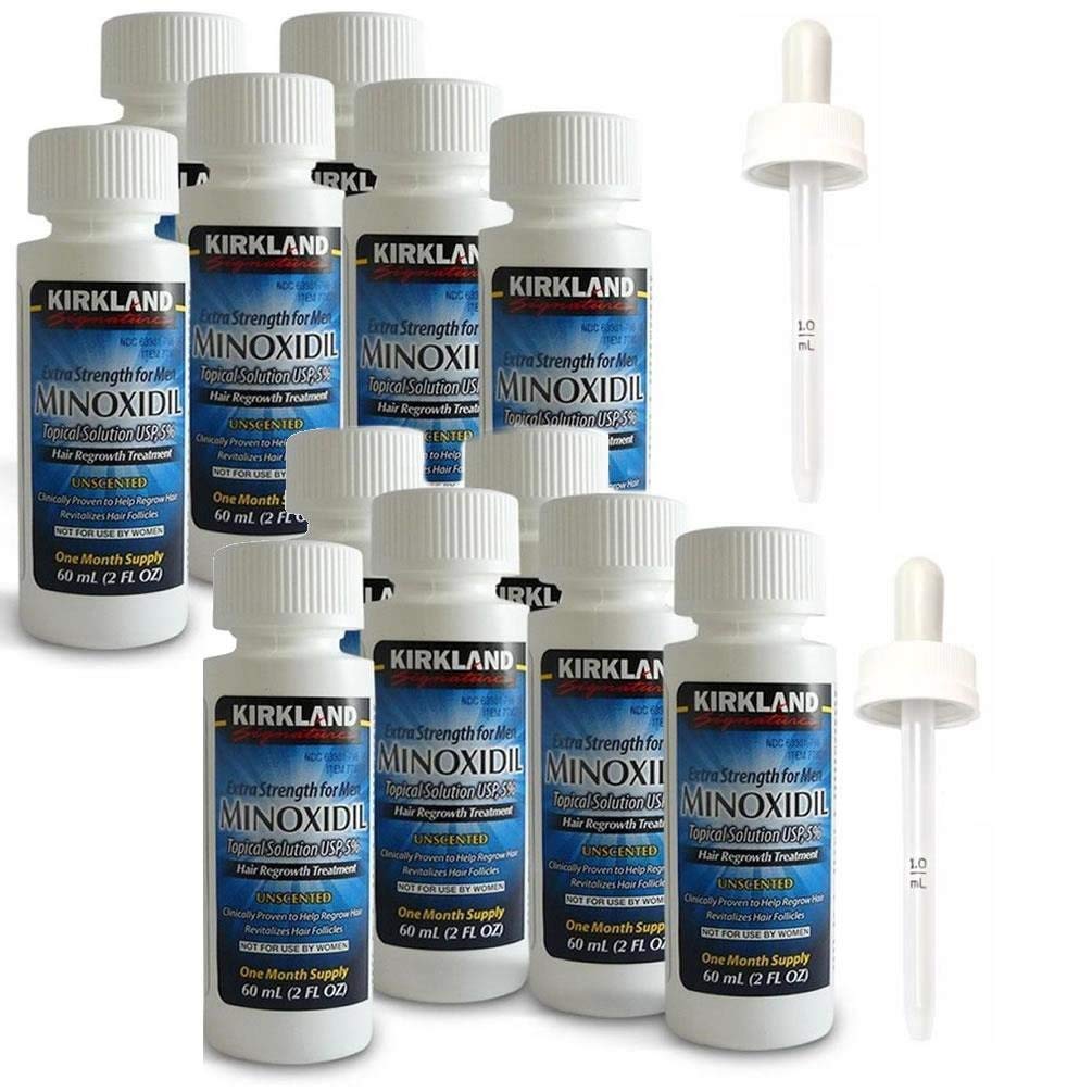 Authentic Signature Hair Regrowth Treatment Extra Strength for Men, 5% Minoxidil Topical Solution