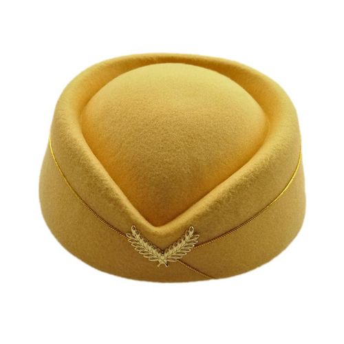 Women Stewardess Cap Uniform Plane/Stage Perform Hat Air Hostess Cap