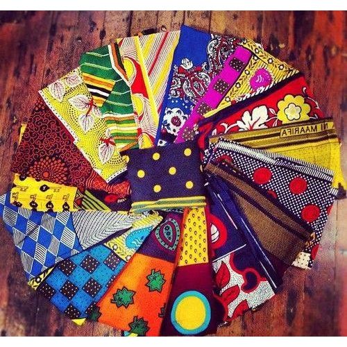 2pcs Cotton Swahili Leso/kanga/scarf