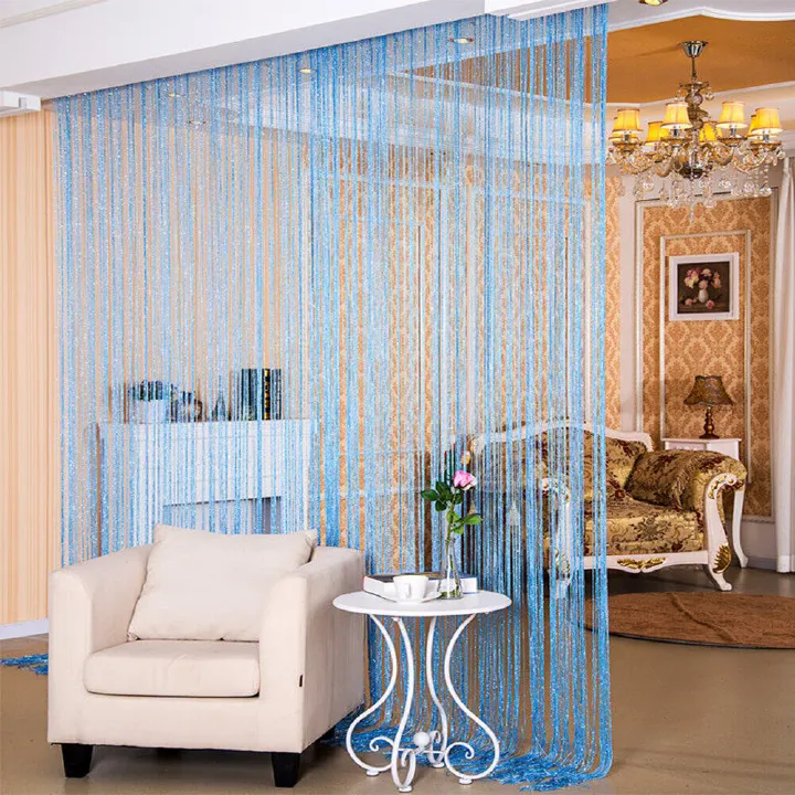 Desirable Life Decorative Door String Curtains Wall Panel Tassels Blinds Room Divider for Wedding Party Restaurant Home Salon,Kinyozi,Open Doors