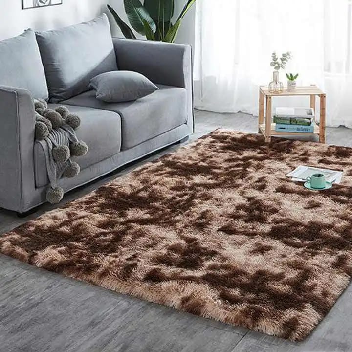 5 By 8 Soft Fluffy Carpets Non-slip Rugs Floor Mat