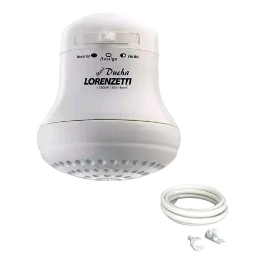 Lorenzetti hot water shower for fresh/salty water 3 temperature lorenzeti instant shower electric water heater is the ideal option for a relaxing and economic bath. It has 3 temperature settings to ch