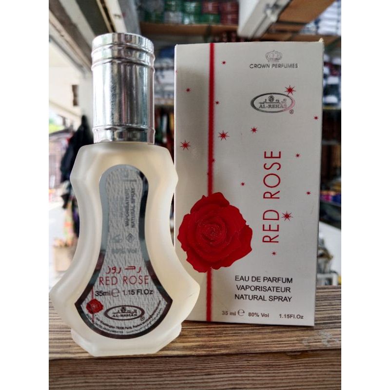 Red Rose Perfume AL-REHAB Crown Perfumes