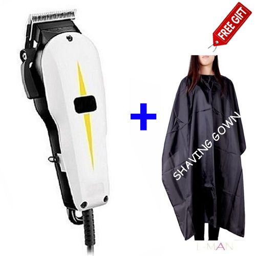 Geemy Professional Hair Cut Shaving Machine + FREE Shaving Gown