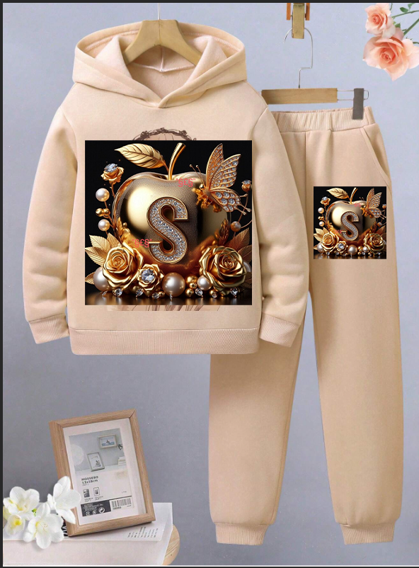 BLACK FRIDAY DEALS Men's/Boys Tracksuit 2 Piece Set - Graphic Hoodie Sweatsuits Athletic Jogging Pullover Hoodies Sweatshirt and Sweatpants