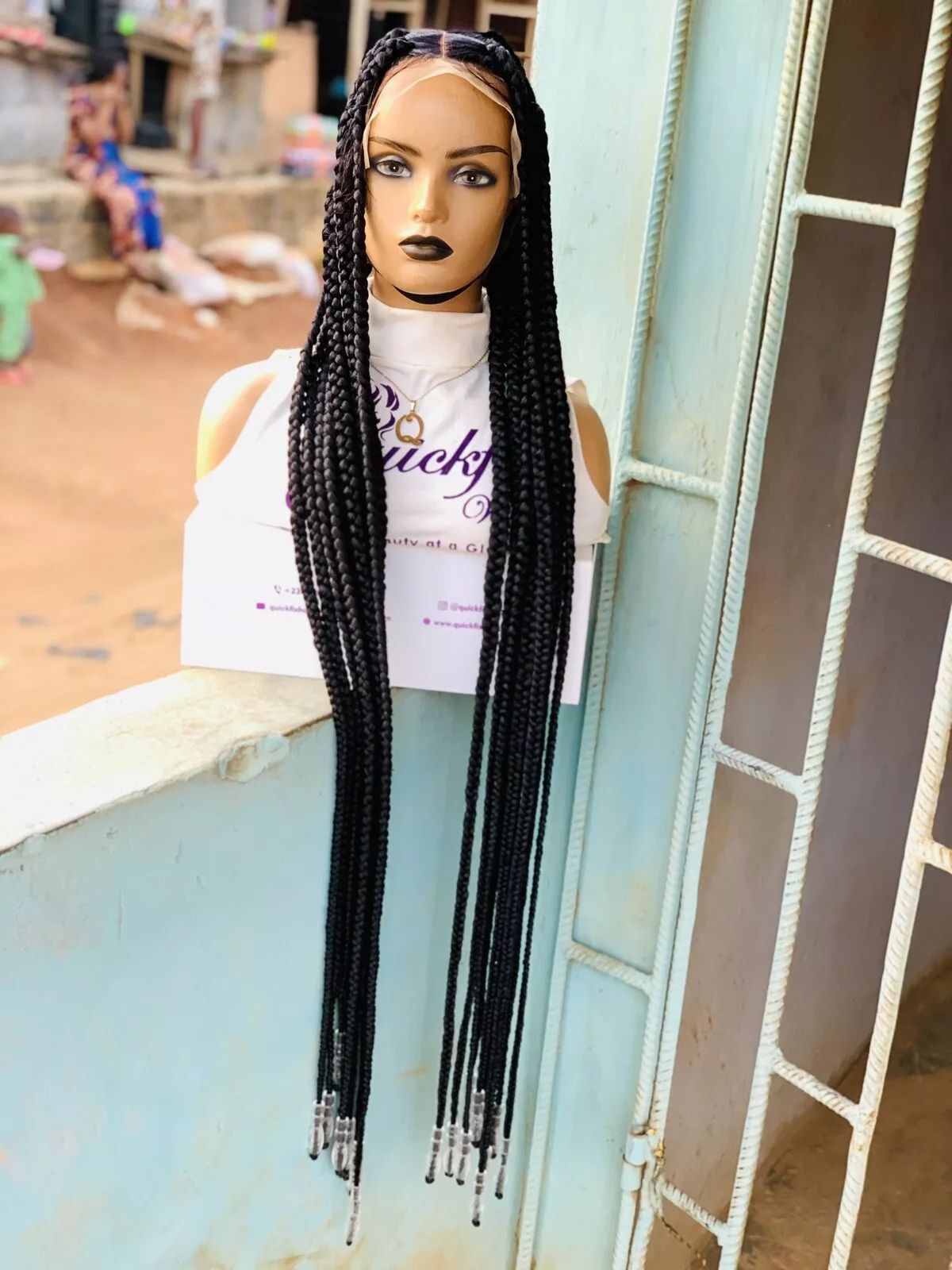 Braided Wigs Natural raw virgin Human Hair Lace Front,Transparent HD 360 Full Lace Braided Wigs For Black Women
