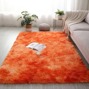 7 by 10 High Pile Shaggy Area Rugs,Super Soft Not-Slip Fluffy Bedroom Carpet Thick Rectangle Modern Carpet Suitable for Home Decor
