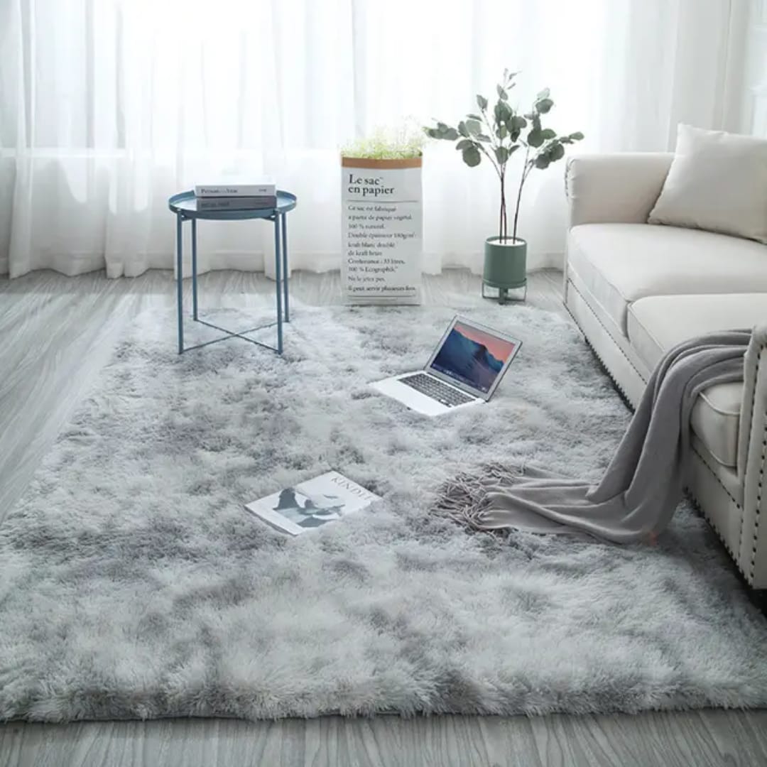 7 by 10 High Pile Shaggy Area Rugs,Super Soft Not-Slip Fluffy Bedroom Carpet Thick Rectangle Modern Carpet Suitable for Home Decor