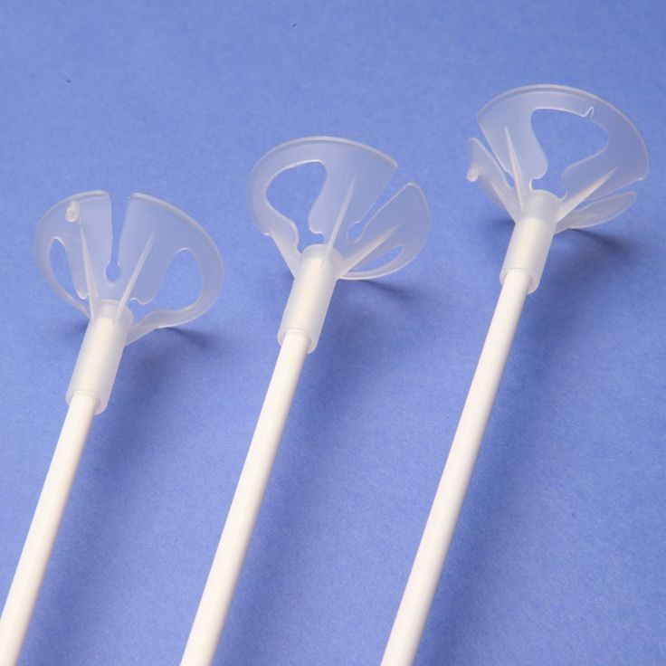 3 Party balloon sticks, for party decor, play games and toys.