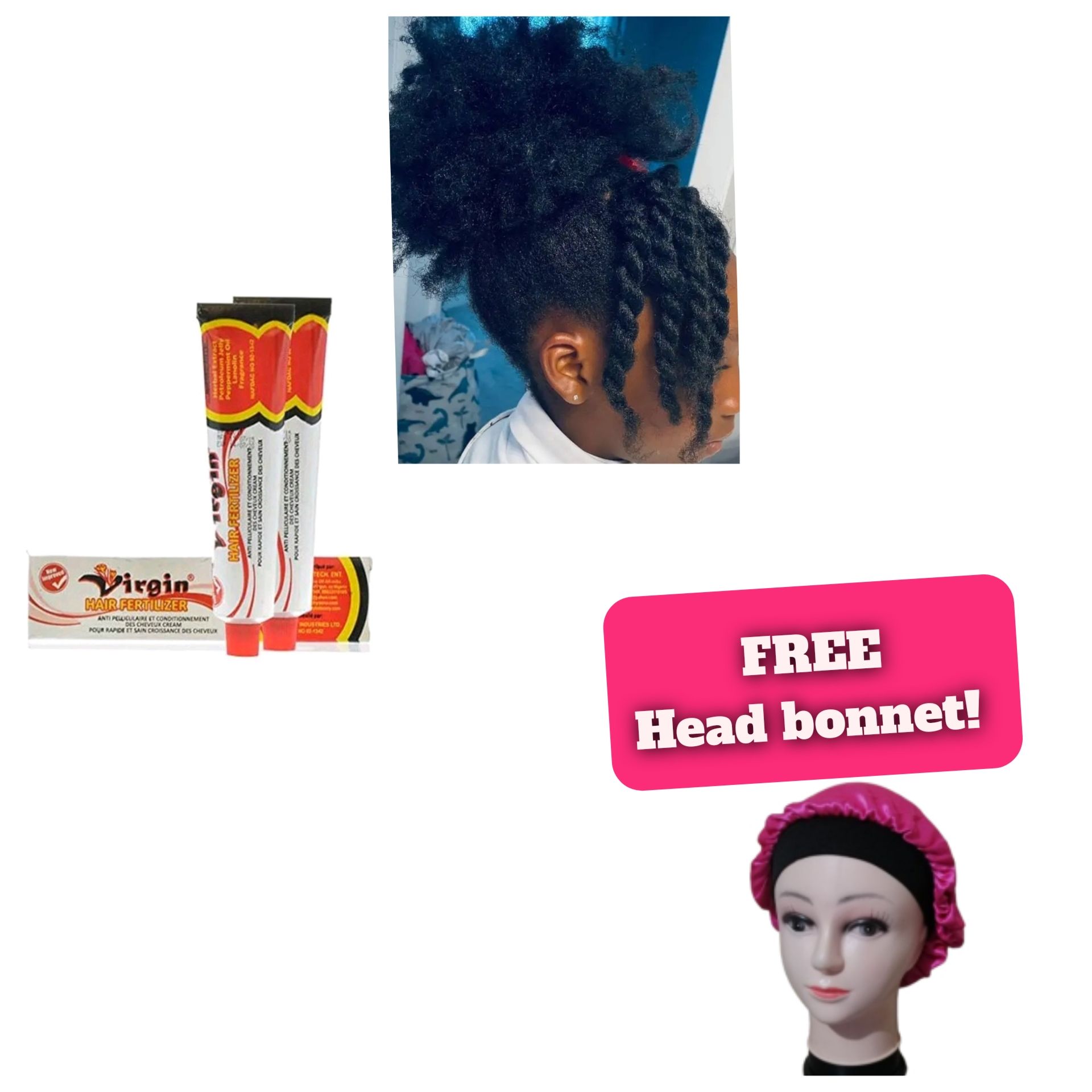 Virgin Hair Fertilizer- New Improved Anti Dandruff &Hair Conditioning for Rapid &Healthy Mega Hair Growth, Repair damaged Hair, Instant Scalp soothing, Rejuvenates long &thick hair, Moisturiser