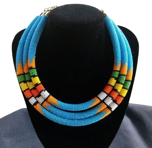 3-in-1 Elegant African Necklaces, Maasai beads Jewellery for Parties, outings, weddings, Official Wear, Casual Wear, Smart casual, Traditional attire, Ruracio, Koito, dowry ceremonies, All functions