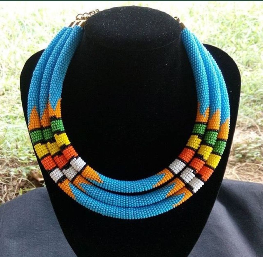 3-in-1 Elegant African Necklaces, Maasai beads Jewellery for Parties, outings, weddings, Official Wear, Casual Wear, Smart casual, Traditional attire, Ruracio, Koito, dowry ceremonies, All functions