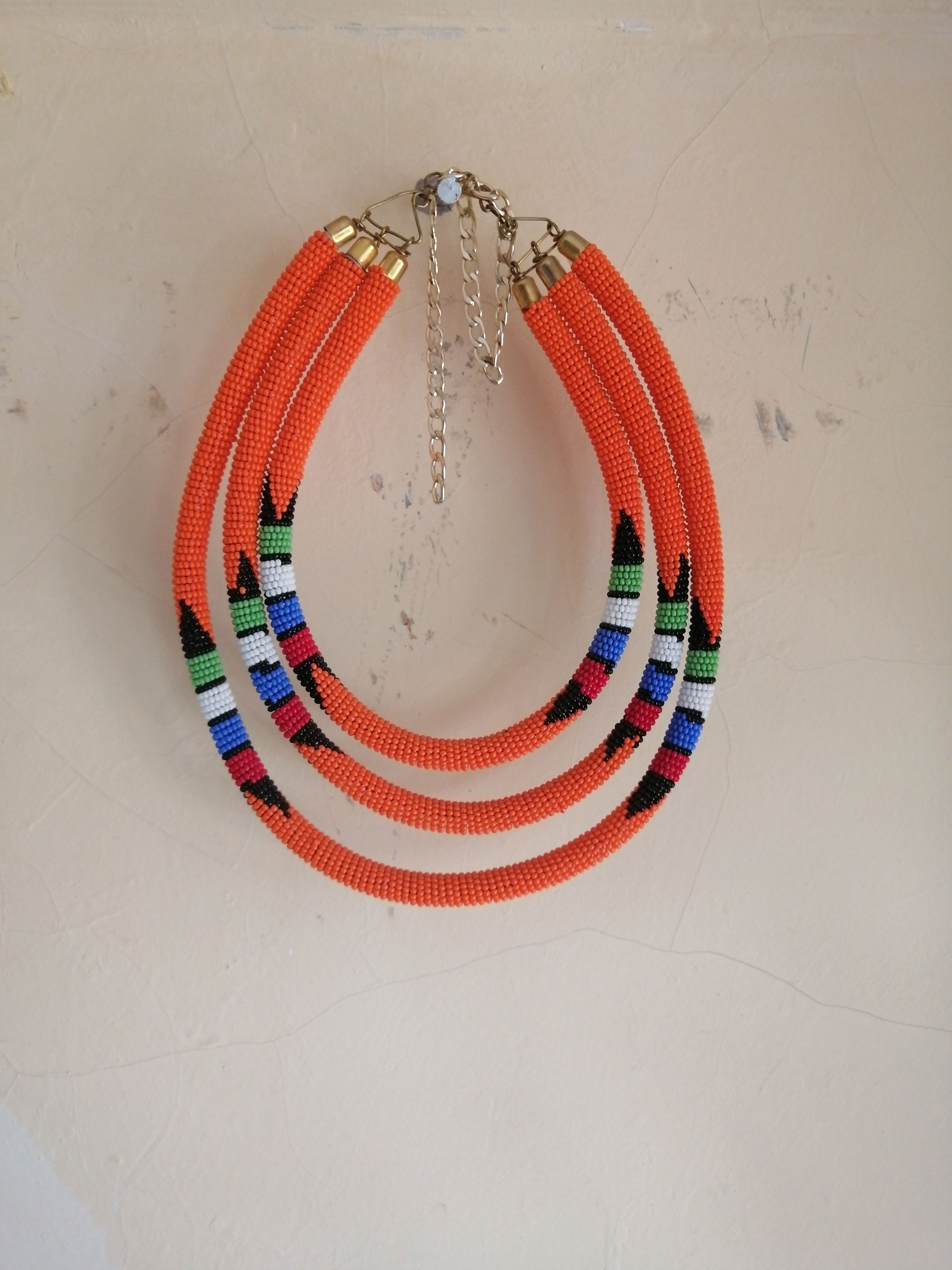 3-in-1 Elegant African Necklaces, Maasai beads Jewellery for Parties, outings, weddings, Official Wear, Casual Wear, Smart casual, Traditional attire, Ruracio, Koito, dowry ceremonies, All functions