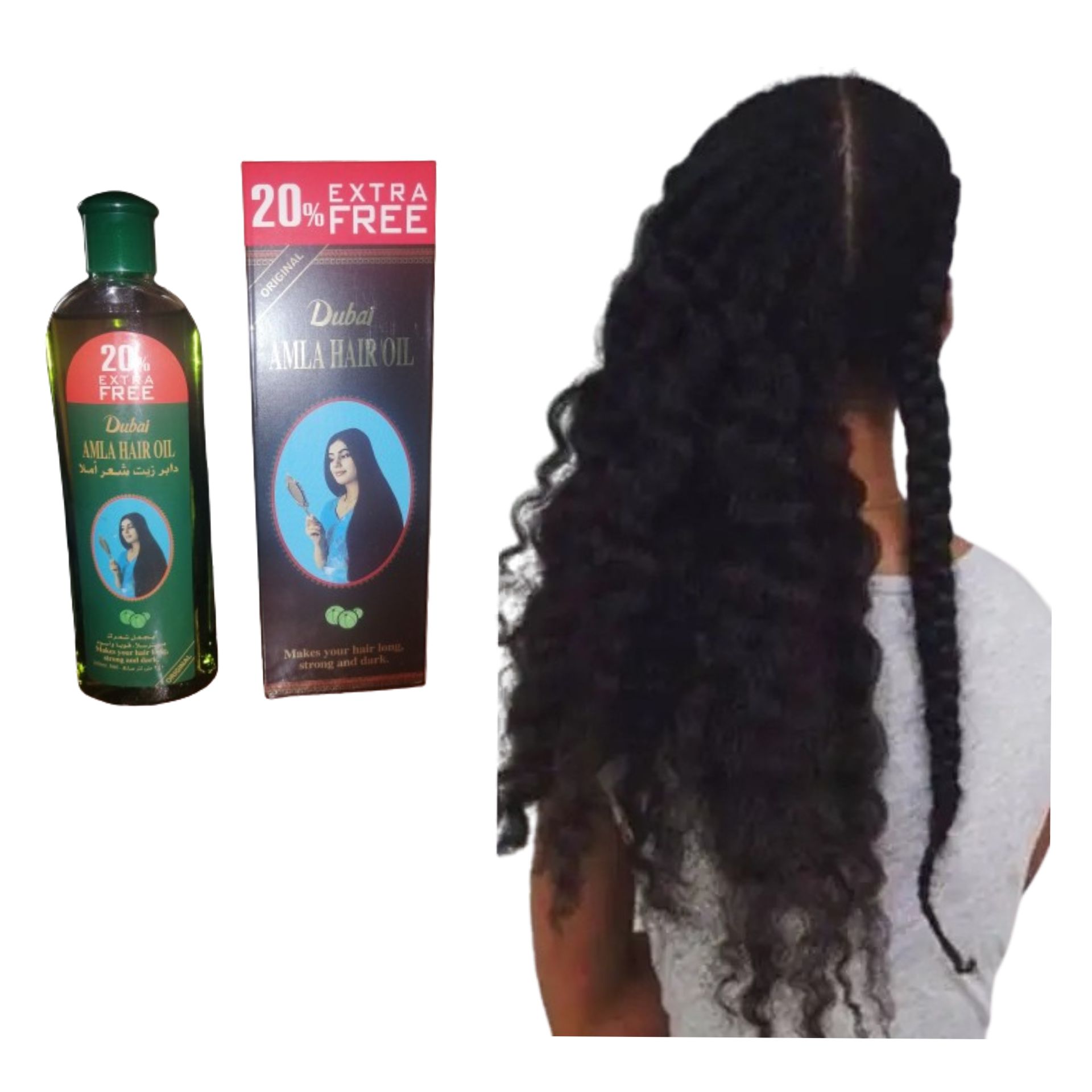 Amla Hair Oil-Original with FREE Gift- Lip gloss. For long, strong &dark hair. Naturally created with amla fruit. For Rapid, massive, mega hair growth. Instant scalp hydration &soothing.
