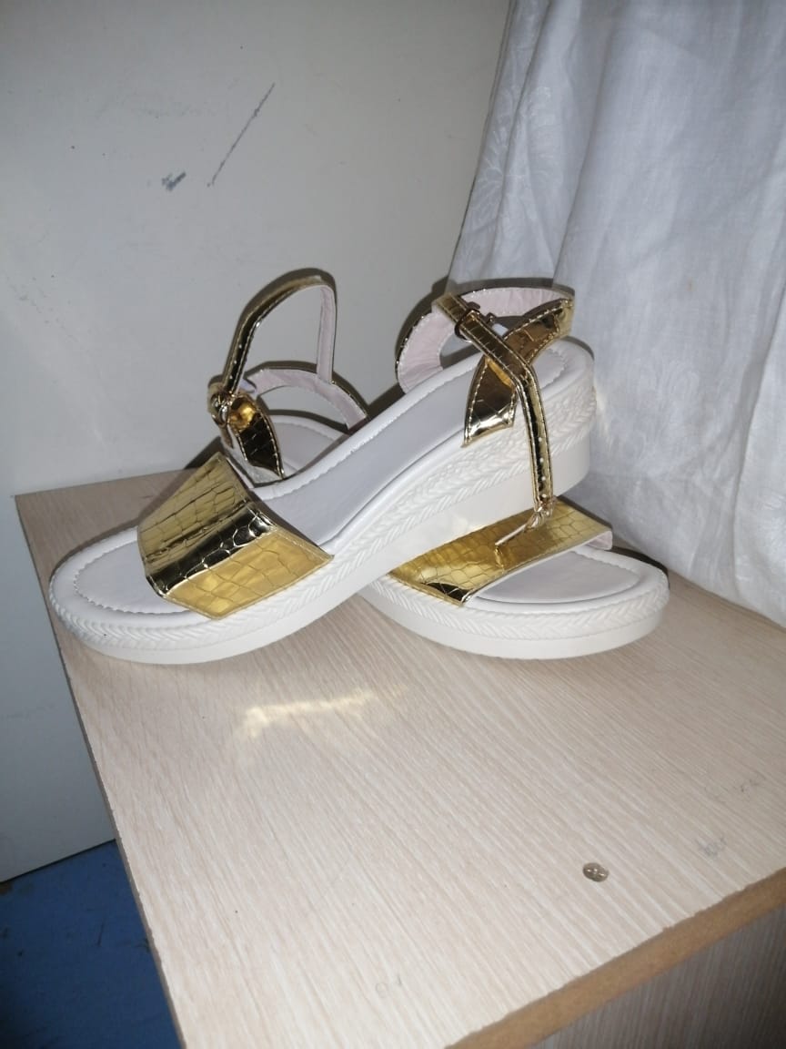 BRAND NEW Ladies Wedges Comfortable Stylish & Fashionable Women & Girls Sandals High Quality Classy Affordable Heels Shoes for Weddings Outings Parties Official, Casual & Smart Casual Wear