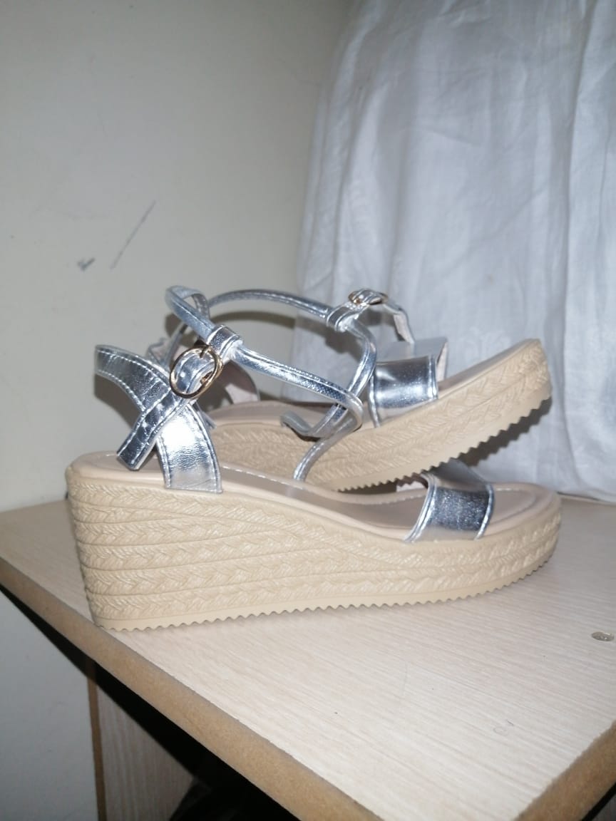 BRAND NEW Ladies Wedges Comfortable Stylish & Fashionable Women & Girls Sandals High Quality Classy Affordable Heels Shoes for Weddings Outings Parties Official, Casual & Smart Casual Wear