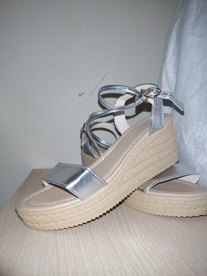 BRAND NEW Ladies Wedges Comfortable Stylish & Fashionable Women & Girls Sandals High Quality Classy Affordable Heels Shoes for Weddings Outings Parties Official, Casual & Smart Casual Wear