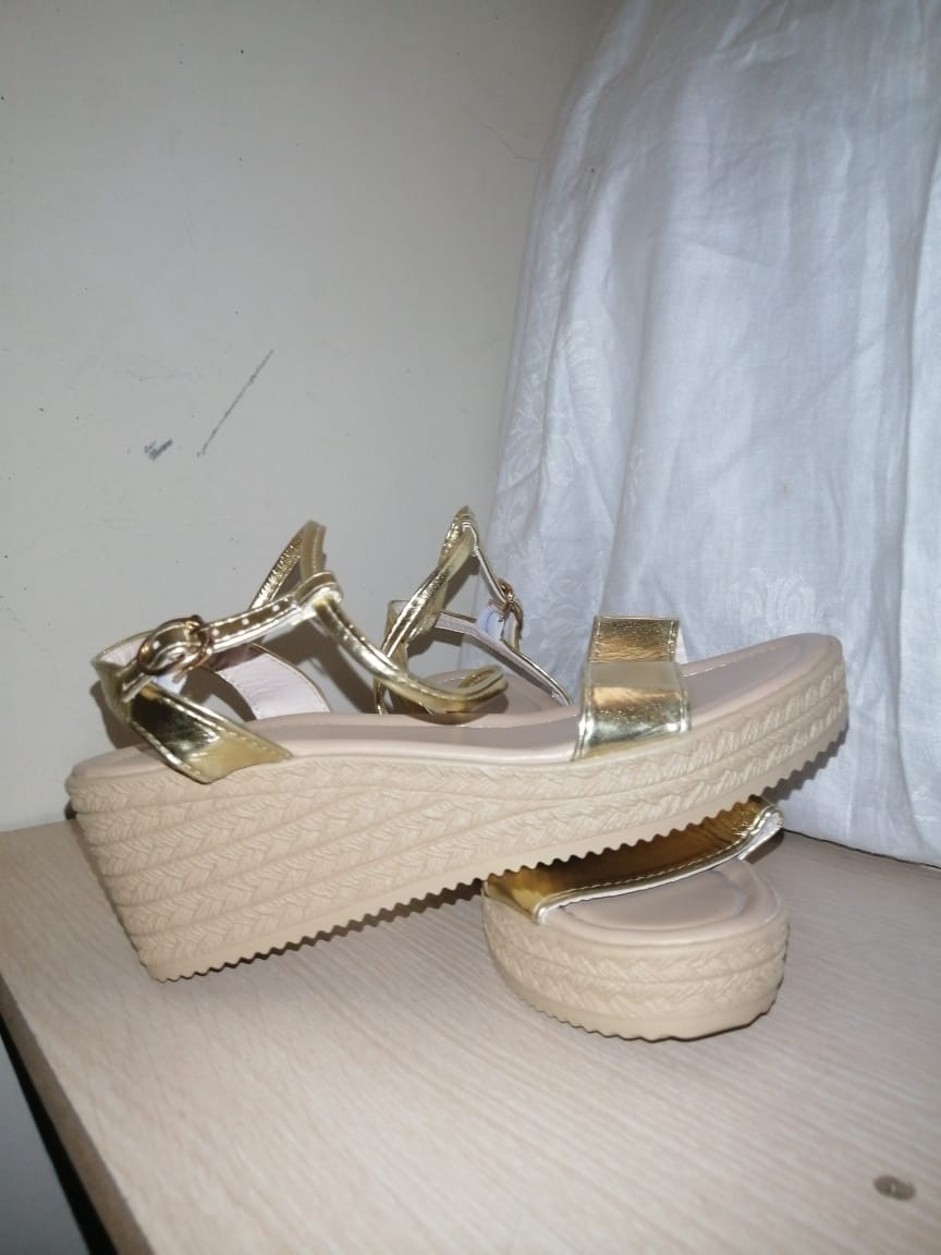 BRAND NEW Ladies Wedges Comfortable Stylish & Fashionable Women & Girls Sandals High Quality Classy Affordable Heels Shoes for Weddings Outings Parties Official, Casual & Smart Casual Wear