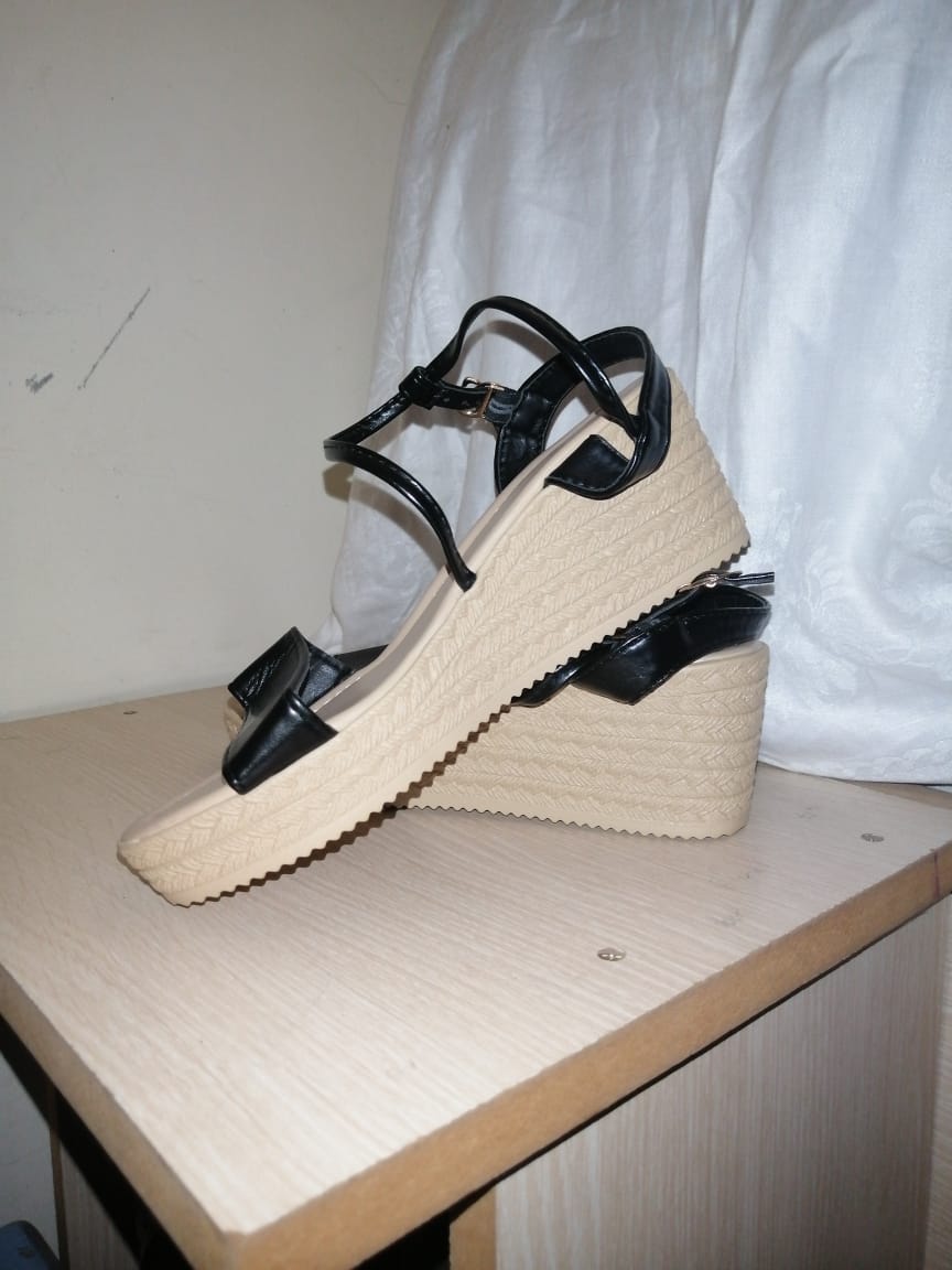 BRAND NEW Ladies Wedges Comfortable Stylish & Fashionable Women & Girls Sandals High Quality Classy Affordable Heels Shoes for Weddings Outings Parties Official, Casual & Smart Casual Wear