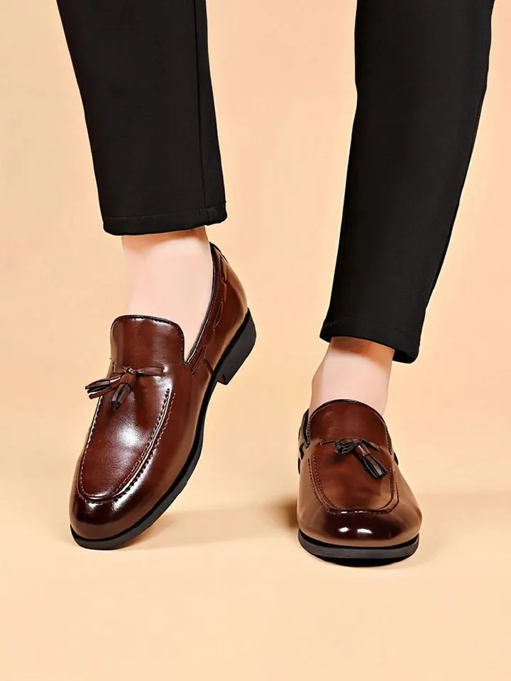 Elegant Genuine Cow Leather Oxford Shoes for Men – Formal & Casual Wear, Durable Stitching, Perfect for Suits, Weddings, Office & Everyday Use