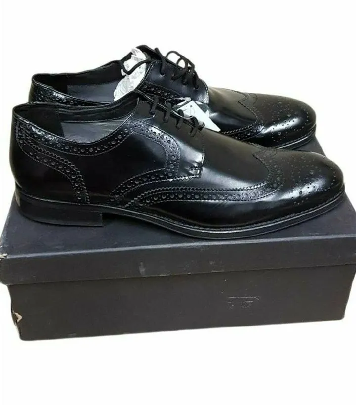 CLEARANCE SALE! Premium Genuine Cow Leather Oxford Shoes for Men – Formal & Casual Dress Shoes, Wedding Groom Classic, Stylish Comfort Wear with Suit or Jeans