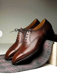 Elegant Pure Genuine Cow Leather Men's Oxford Groom Shoes – Premium Leather Formal and Casual Footwear for Suits, Weddings & Daily Wear