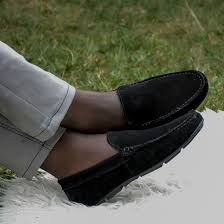 Suede Loafers for Men - Pure Genuine Cow Leather Oxford Shoes for Grooms, Business, and Casual Wear – Durable, Stylish & Comfortable for All Occasions