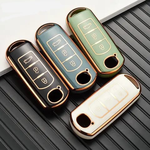 Key Holder for Mazda Cx5 Car Key Cover Case for Mazda 2 CX-5 Atenza CX-7 CX-9 CX-3 CX-4 CX-8 MX5 Key Car Accessories