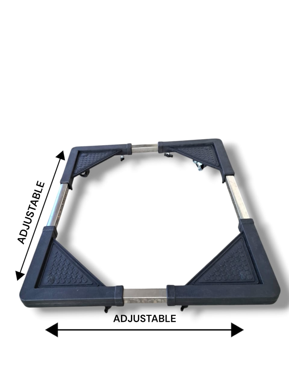 56cm×56cm Adjustable Heavy Duty Movable Wheel Special Base for Washing Machine and Fridge Refrigerator Stand Basement available. Movable and Adjustable Fridge /Machine Base